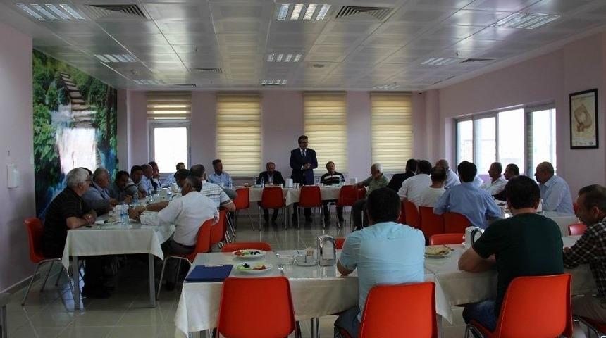 Muhtarlarla İstişare Toplantısı Yapıldı