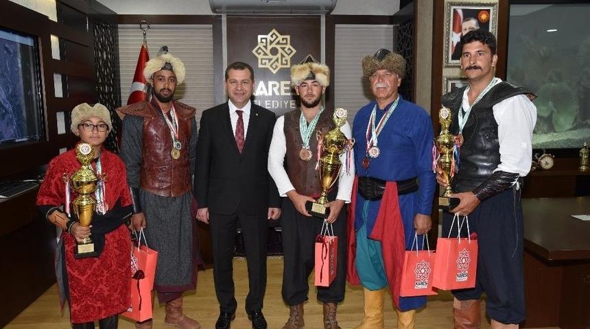 Karesi Atlı Ok&ccedil;uluk Takımı&rsquo;ndan B&uuml;y&uuml;k Başarı