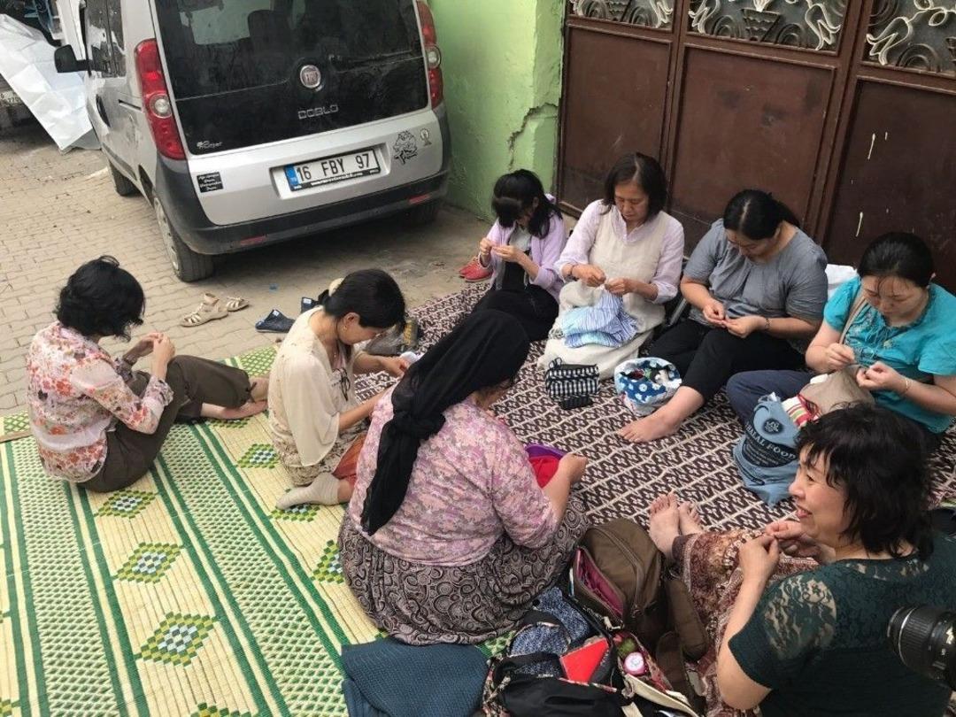 İğne Oyasını &Ouml;ğrenmek İ&ccedil;in Japonya&rsquo;dan Geldiler