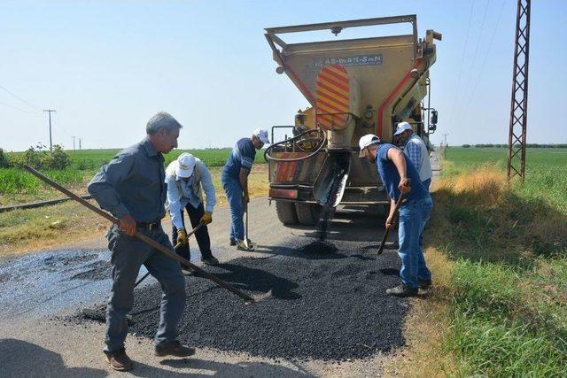 Kırsal Yollarda Onarım Çalışmaları Devam Ediyor