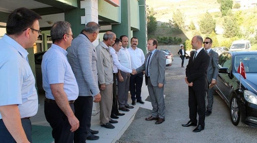 Vali Pehlivan’dan, İl Gıda, Tarım Ve Hayvancılık Müdürlüğü’ne Ziyaret