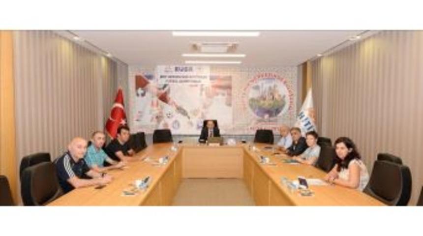 Rektör Alkan Birim Koordinatörleri İle Biraya Geldi