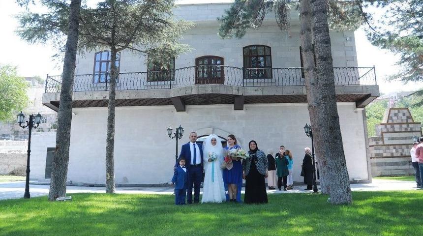 Talas&rsquo;ın Nostaljik Nikah Salonu Hizmete Hazır