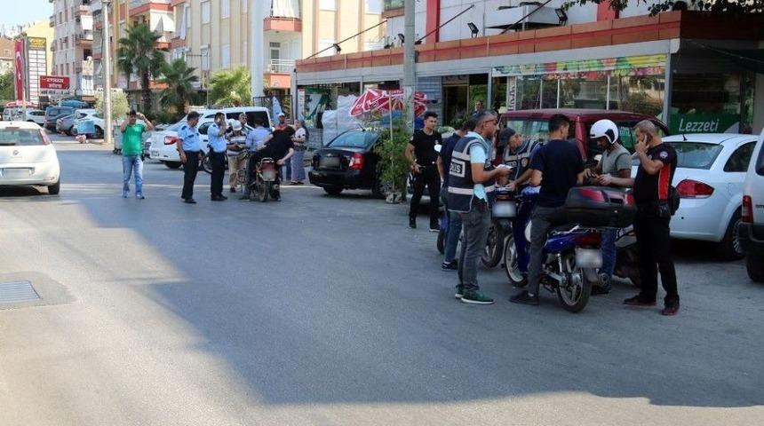Antalya&rsquo;da Motosiklet Denetimi