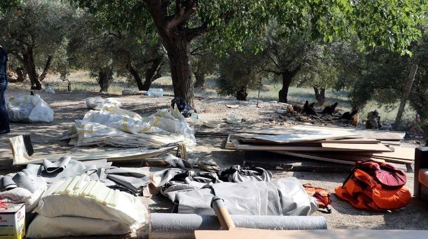 Yurt Dışına Ka&ccedil;ırmak İ&ccedil;in Para Aldıkları G&ouml;&ccedil;menleri Bot İmalatında &Ccedil;alıştırdılar