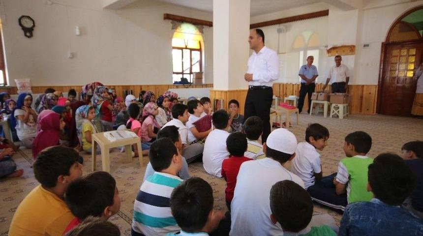 Başkan &Ouml;zaltun, Kur&rsquo;an Kursu &Ouml;ğrencileriyle Buluştu