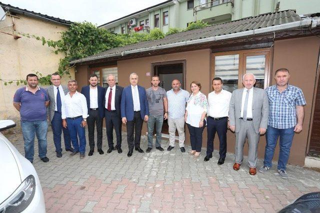 Başkan K&ouml;semusul Ziyaretlerini S&uuml;rd&uuml;r&uuml;yor 2