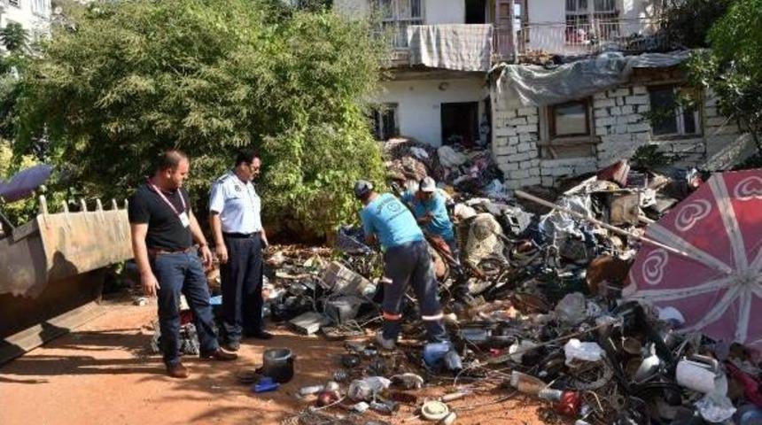 5 Evden 38 Kamyonluk &Ccedil;&ouml;p &Ccedil;ıktı