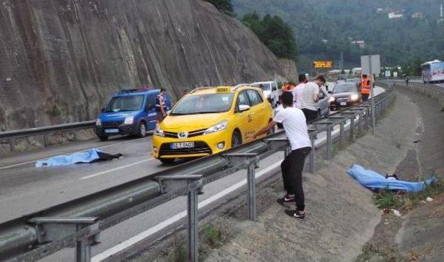 Ordu'da Motosikletle Hız Kazası: 2 Ölü