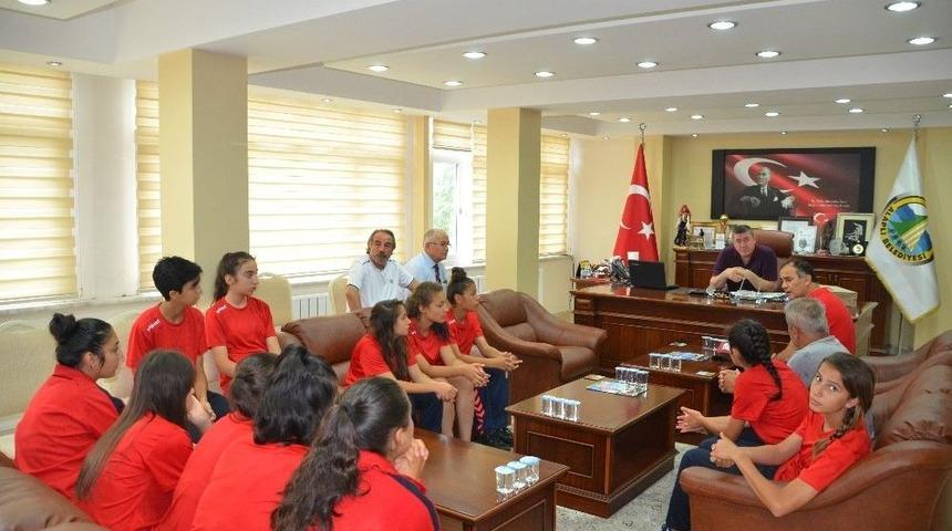 Kd.z. Ereğli Gen&ccedil; Yıldız Spor&rsquo;dan Başkan Tekin&rsquo;e Ziyaret