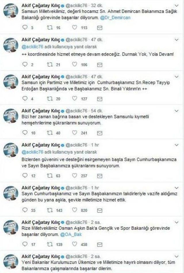 Akif Çağatay Kılıç’a Kararın Haber Verildiği An