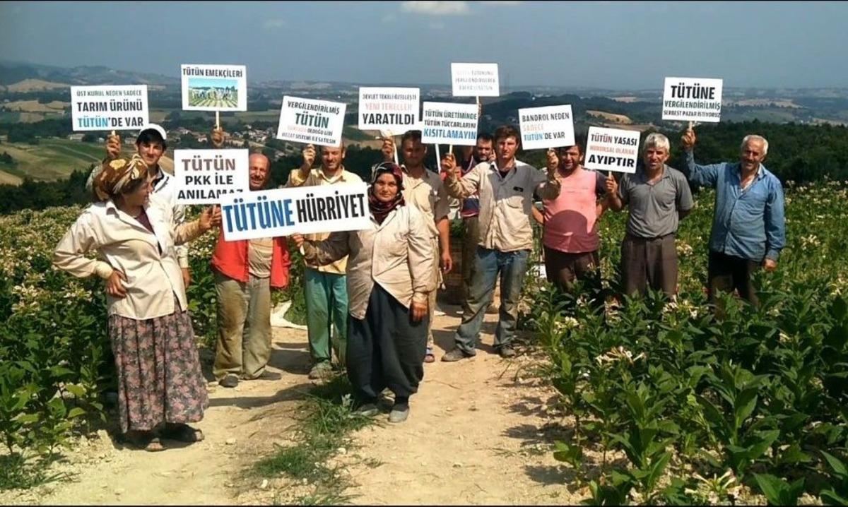 T&uuml;t&uuml;n &Uuml;reticileri Serbest Pazar İstiyor