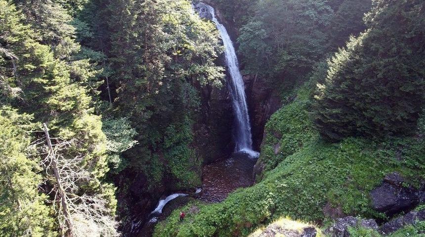 Ordu&rsquo;da Bu Şelalenin Eşi Ve Benzeri Yok