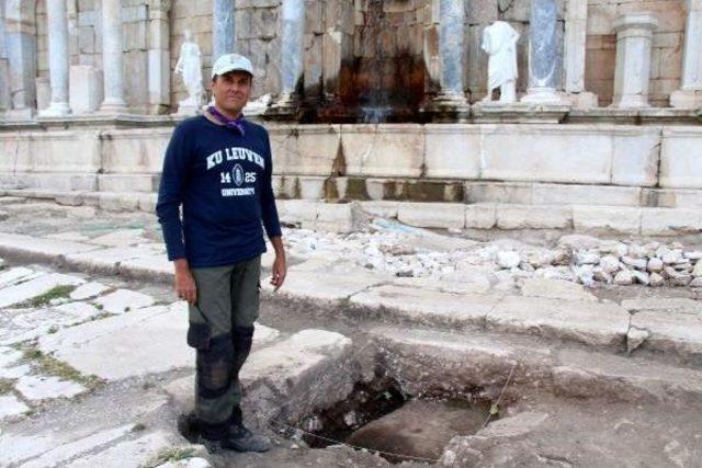 Sagalassos'ta 2 Bin Yıllık Çeşme Bulundu