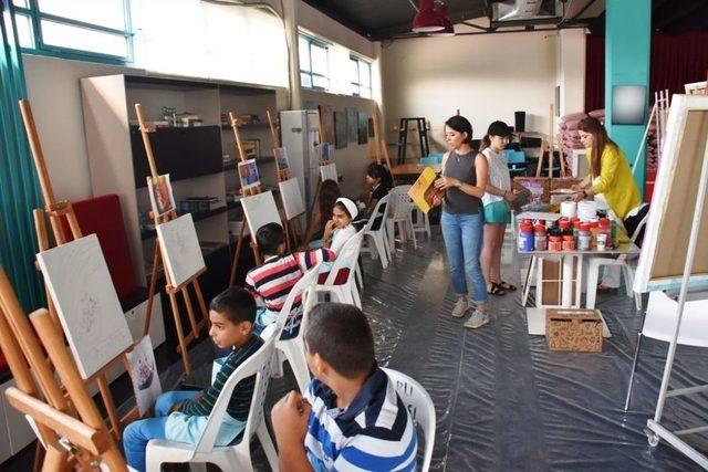 S&uuml;leymanpaşalı &Ccedil;ocuklar Sanatı Ustalarından &Ouml;ğreniyor 2