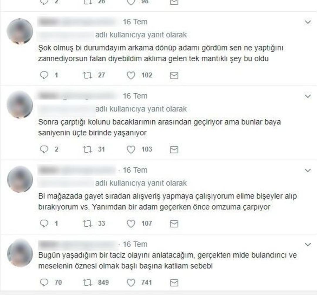 Mağazada Tacize Uğrayan Gen&ccedil; Kız Sosyal Medyadan İsyan Etti