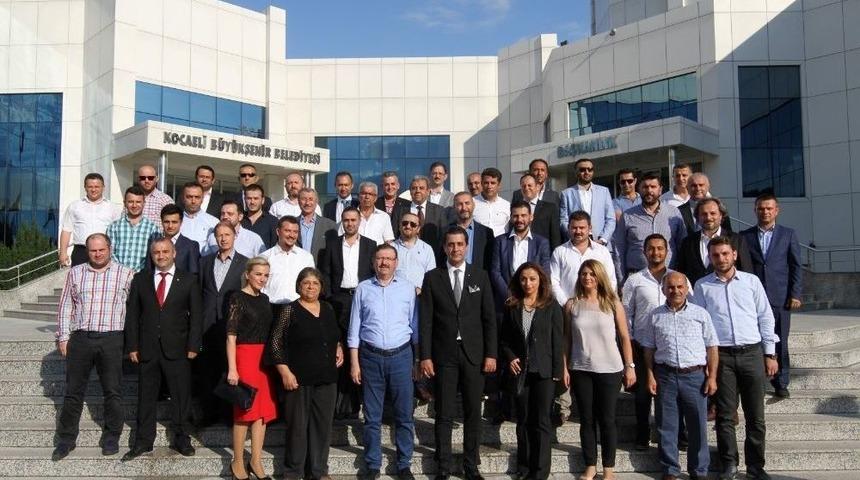 İnşaat M&uuml;hendisleri Odası&rsquo;ndan İlhan Bayram&rsquo;a Ziyaret