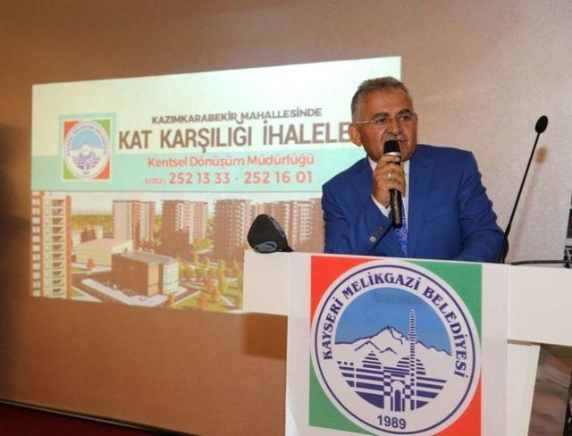 Kazım Karabekir Mahallesi Kentsel Dönüşüm Tanıtım Toplantısı Yapıldı