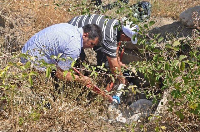 Gölbaşı Belediyesi Kaçak Su Kullananları Affetmiyor