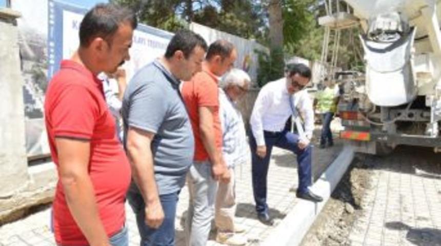 Belediye Başkanı Yaşar Bah&ccedil;eci: &ldquo;altyapı Ve Yol &Ccedil;alışmalarına &Ouml;nem Veriyoruz&rdquo;