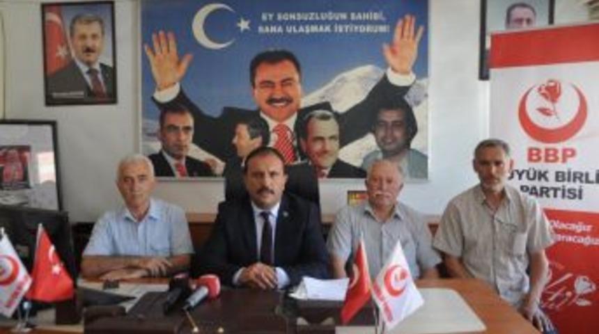 Bbp Sivas İl Başkanı Uğur Bulut :" Kara Tren Gecikiyordu Ama Hızlı Tren Hi&ccedil; Gelmiyor"