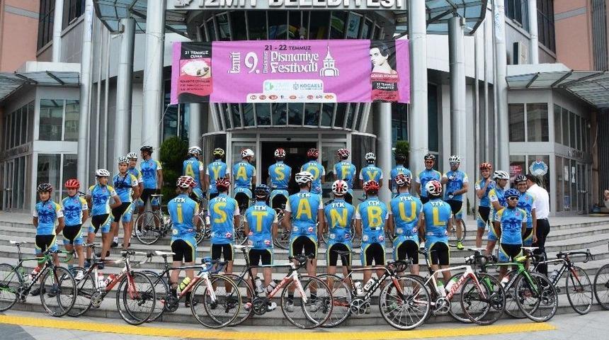 &ldquo;ayasofya İ&ccedil;in Pedallıyoruz&rdquo; Ekibi İzmit&rsquo;te