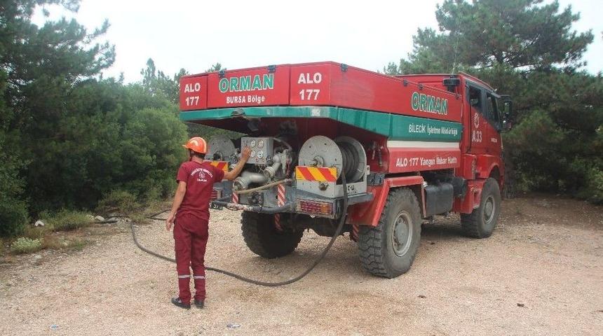 Bilecik&rsquo;te Orman Yangını