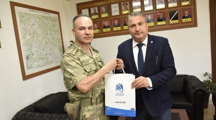 Albay Dere Başkan &Ccedil;er&ccedil;i&rsquo;yi Ağırladı