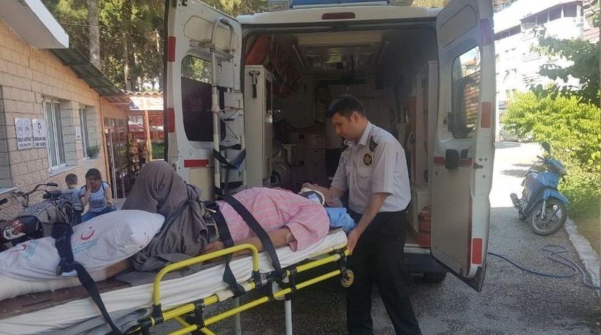 Kula’da Motosiklet Kazası: 1 Yaralı