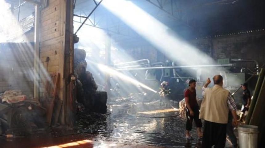Gaziantep'te &Ccedil;ır&ccedil;ır Fabrikasında Yangın