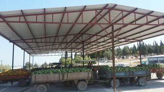 Gölmarmara’da Yeni Hal Depoları Faaliyette