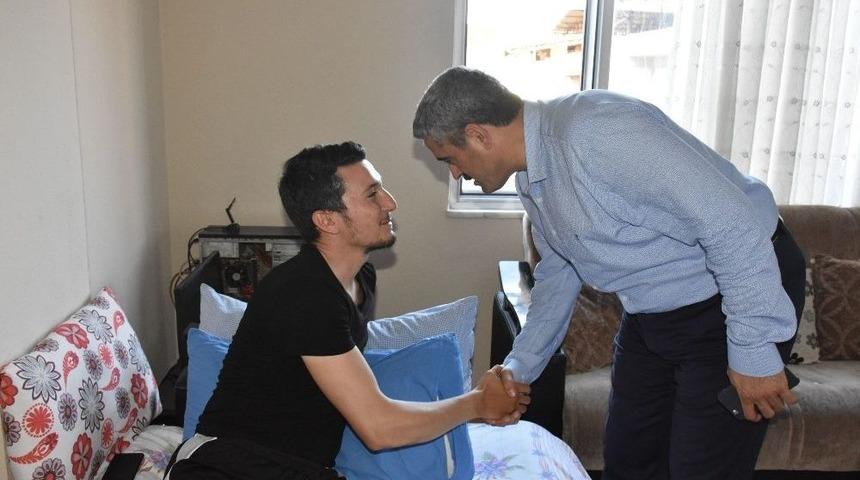 Nazilli Protokol&uuml; Gazi Ali Gezer&rsquo;i Ziyaret Etti