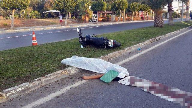 Antalya’da Motosiklet Kazası: 1 Ölü