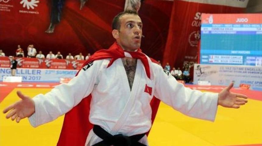 İşitme Engelliler Olimpiyatı'nda Judodan T&uuml;rkiye'ye Ikinci Madalya