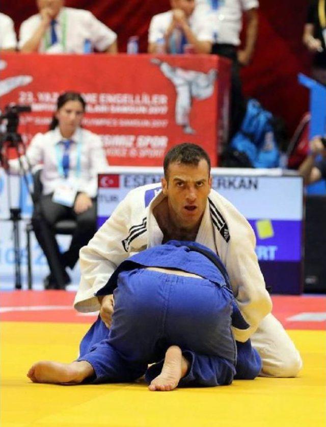 İşitme Engelliler Olimpiyatı nda Judodan T&uuml;rkiye ye Ikinci Madalya 1