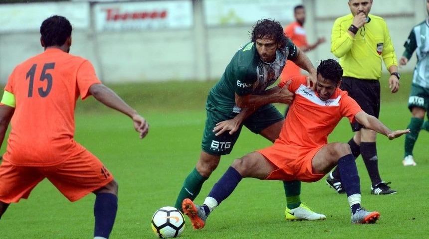 Bursaspor&rsquo;un Hazırlık Ma&ccedil;ında Gol Sesi &Ccedil;ıkmadı