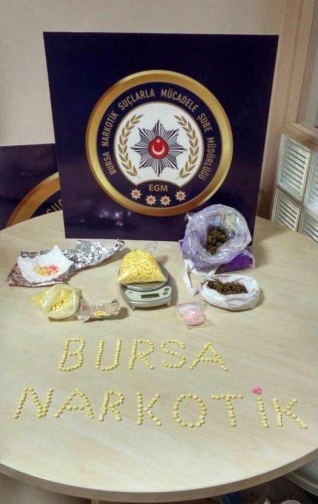 Bursa’da Yakalanan 4 Uyuşturucu Satıcısı Tutuklandı