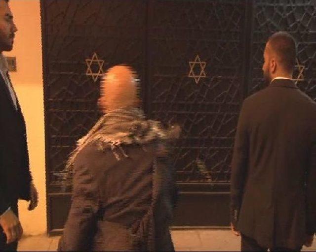 Alperen Ocaklarından Sinagog Önünde İsrail Protestosu
