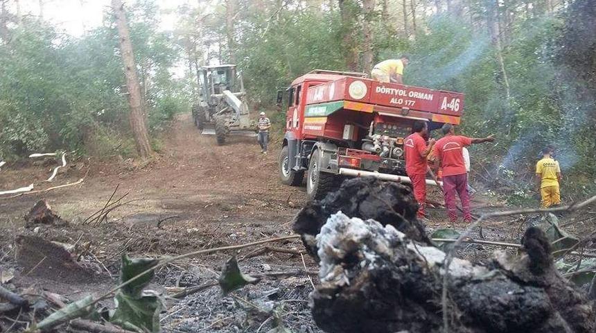 Amanos&rsquo;larda Orman Yangını