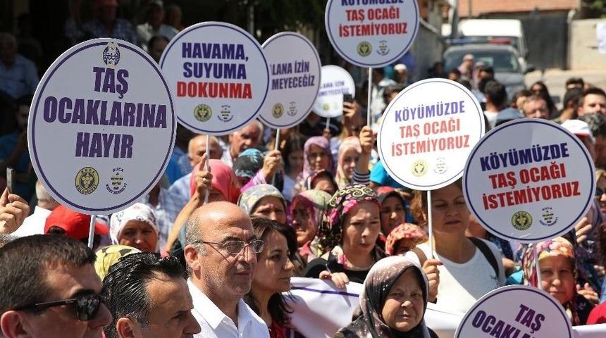 Buca Kırıklar’da Taş Ocağı İsyanı