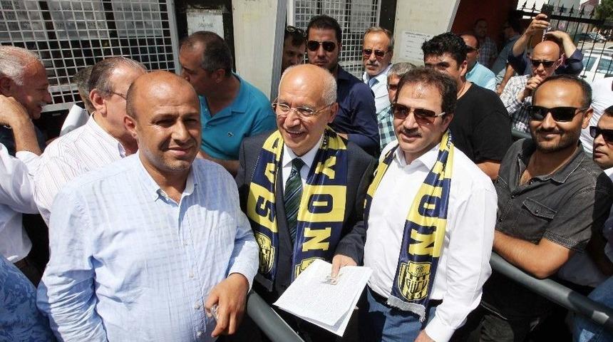 Ankarag&uuml;c&uuml;&rsquo;ne İlk Kombine Desteği Başkan Yaşar&rsquo;dan