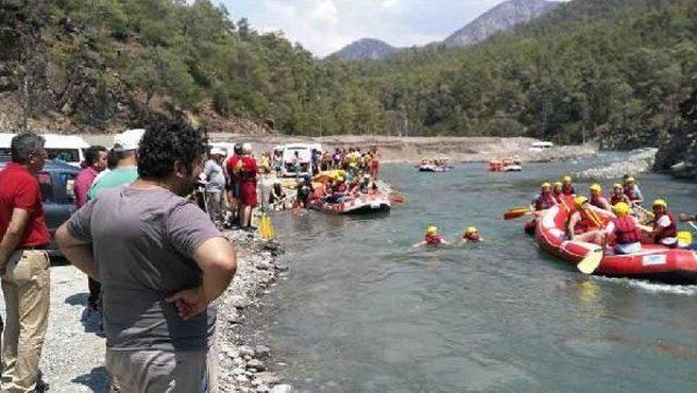 Raftingçiler Dalaman'da Buluştu