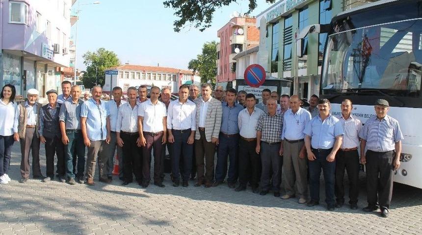 Kepsut&rsquo;lu Muhtarlar Ayvalık&rsquo;ta