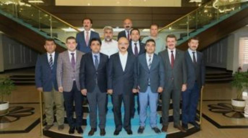 Ercik&rsquo;ten Bakan Elvan&rsquo;a Hayırlı Olsun Ziyareti