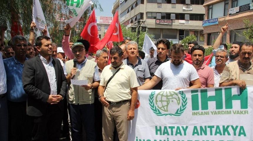 Hatay&rsquo;da Mescid-i Aksa&rsquo;nın İbadete Kapatılmasına Tepki