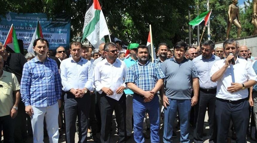 Bafra&rsquo;da Mescid-i Aksa Eylemi