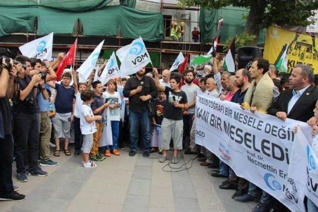 Adapazarı nda İsrail e Tepki 2