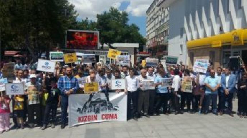 &Ccedil;orum&rsquo;da Mescid-i Aksa&rsquo;nın İbadete Kapatılmasına Tepki