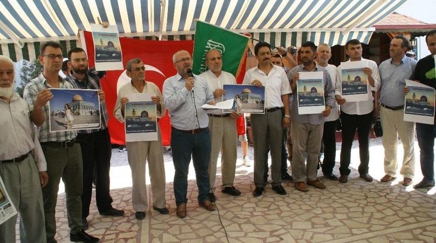 Devrek&rsquo;te Birlik Ve Kardeşlik Sivil Toplum Platformundan İsrail&rsquo;e Tepki