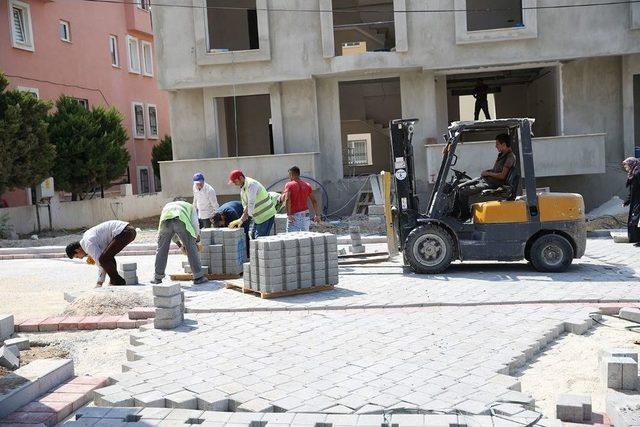 Merkezefendi Karaman’da 13 Sokakta Çalışmalar Devam Ediyor